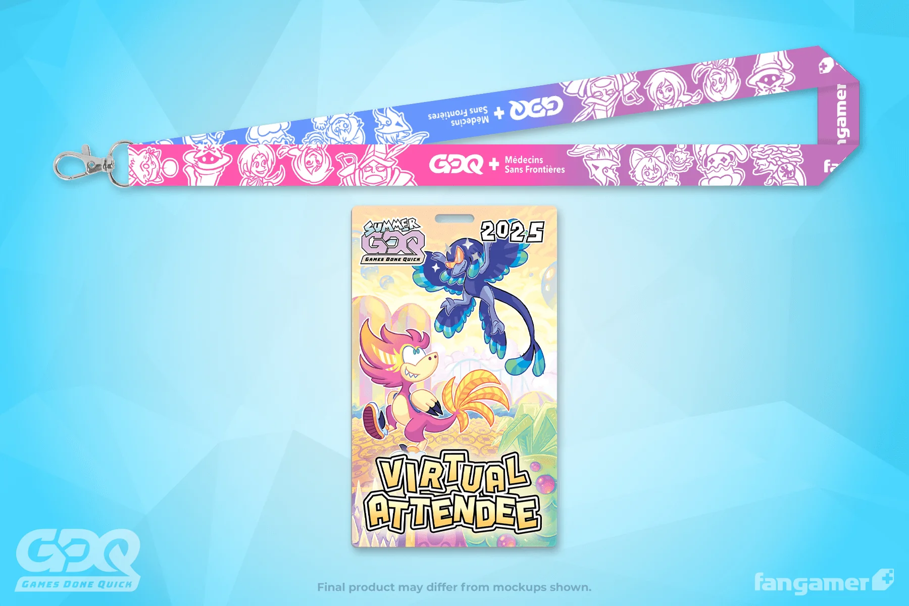 SGDQ 2025 Virtual Attendee Badge - Image 3