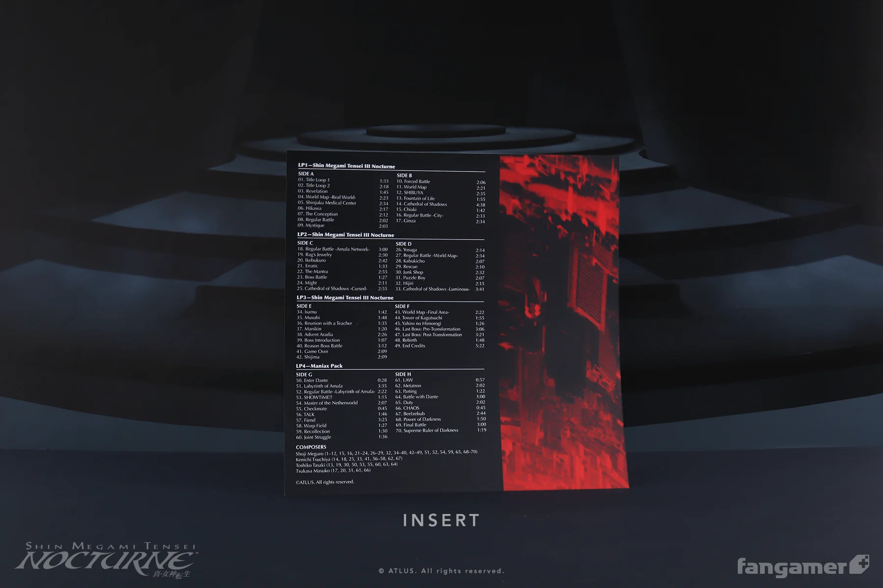 Shin Megami Tensei III Nocturne Vinyl Soundtrack Box Set - Image 12
