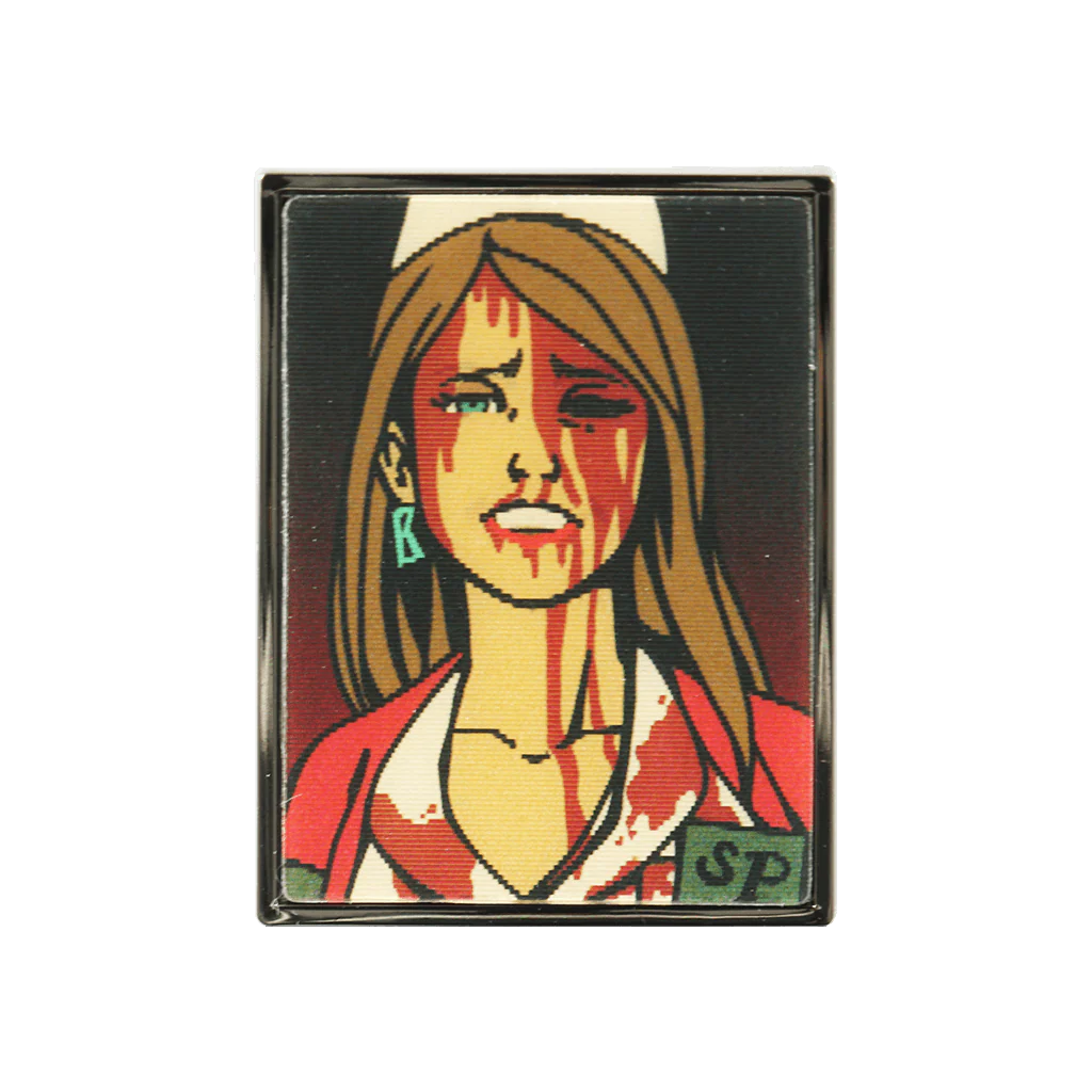 Bloody Lisa Lenticular Pin - Image 3