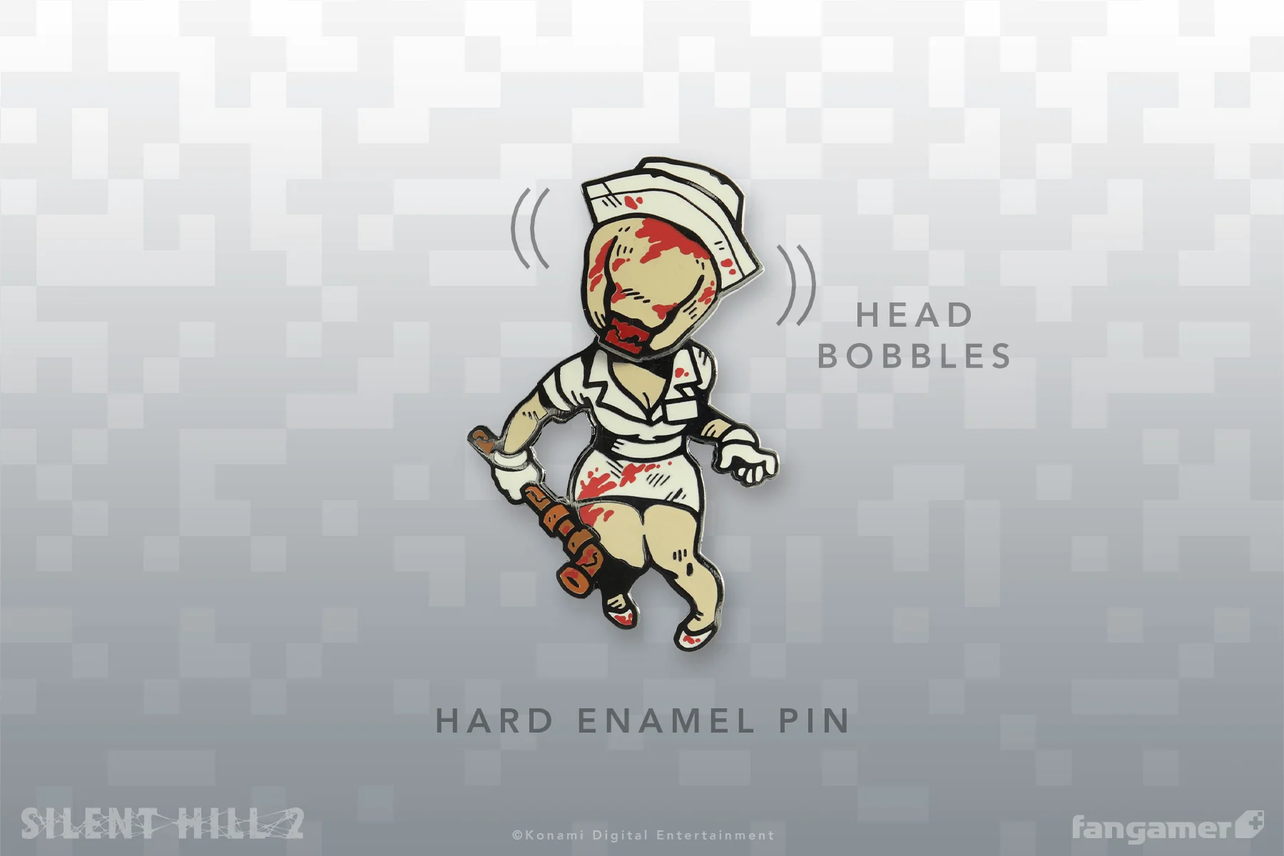 Bobblehead Nurse Pin - Image 4