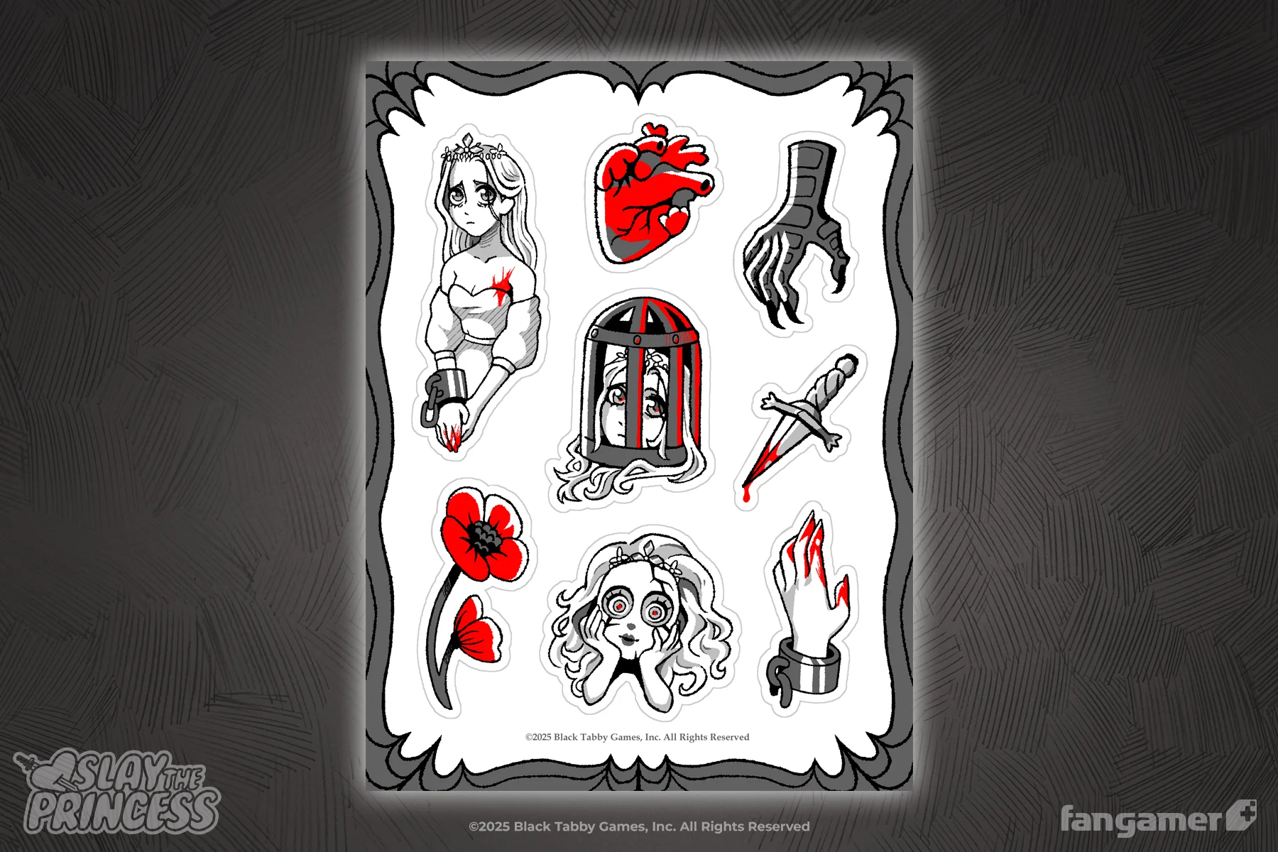 Slay the Princess Sticker Sheet Set - Image 4