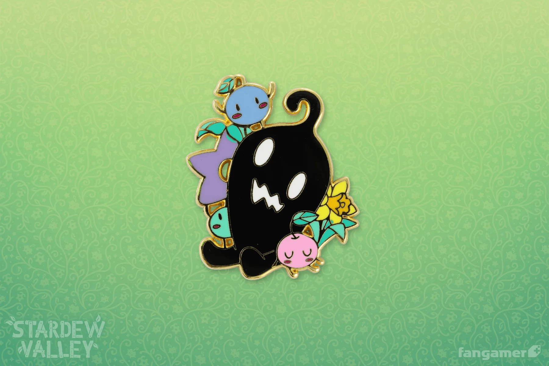 Krobus and Friends Enamel Pin - Image 3