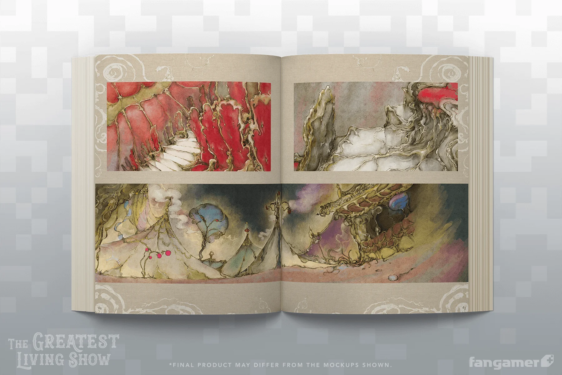 The Greatest Living Show Art Book - Image 8