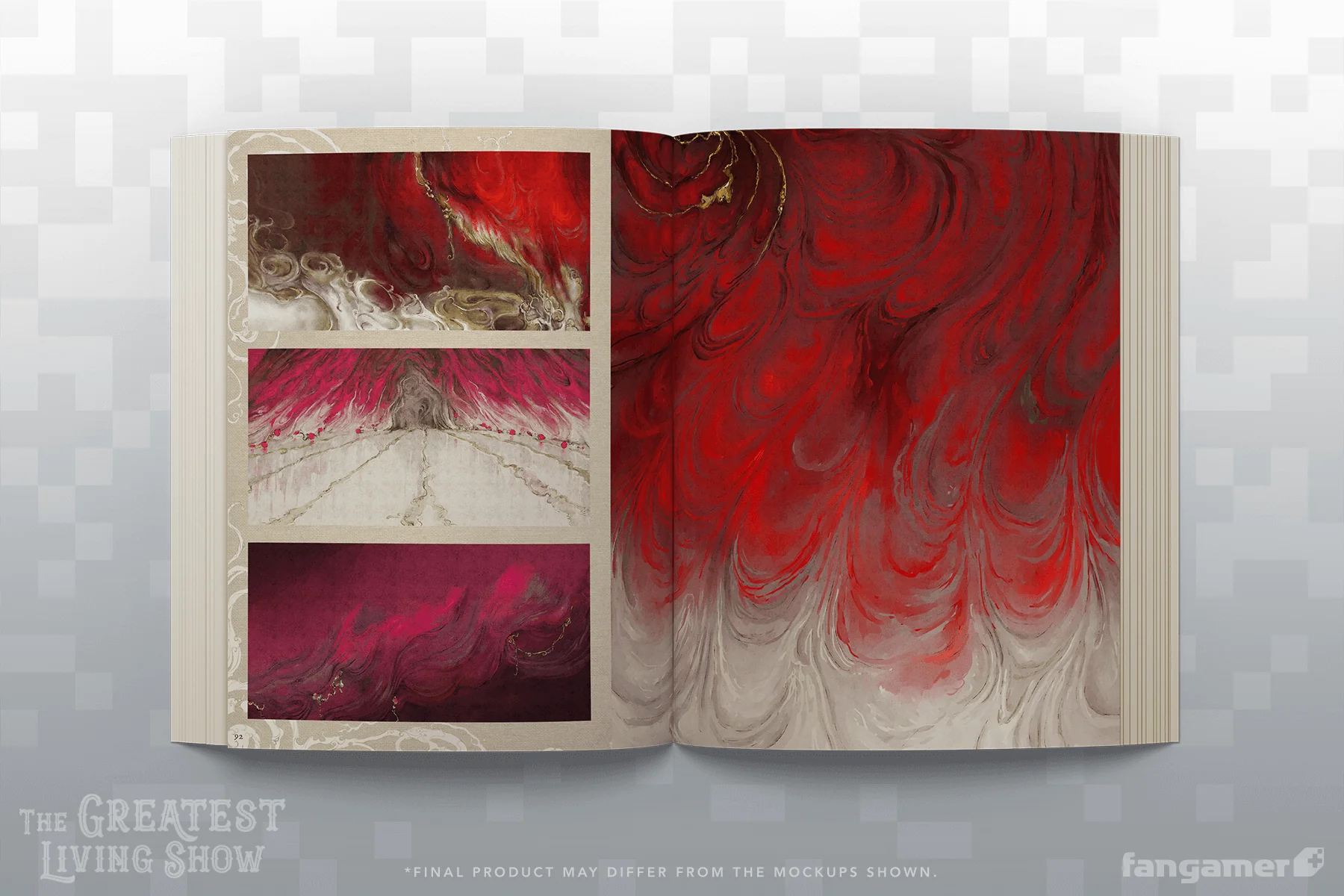 The Greatest Living Show Art Book - Image 9