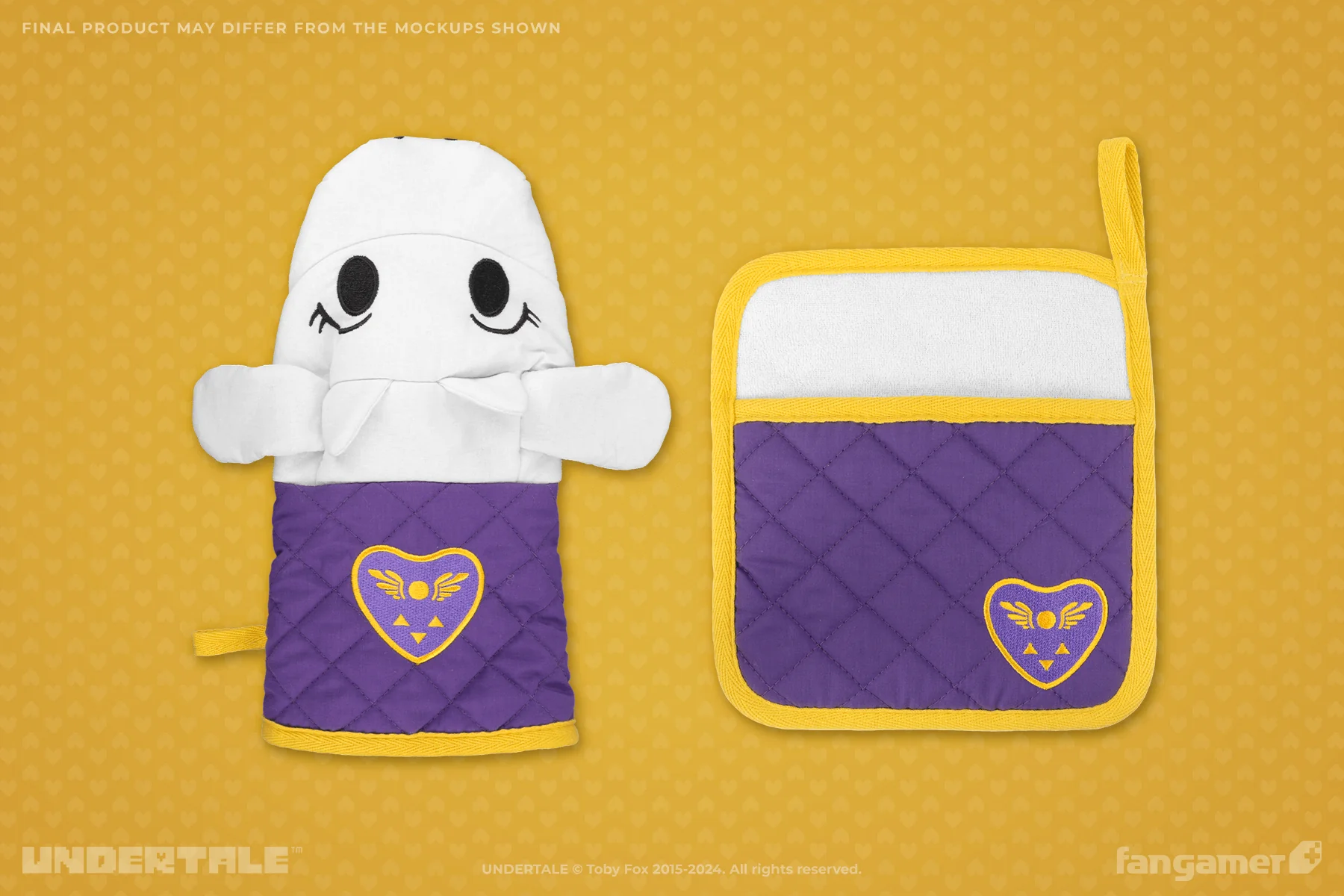 Toriel's Kitchen Oven Mitt & Potholder Set - Image 3