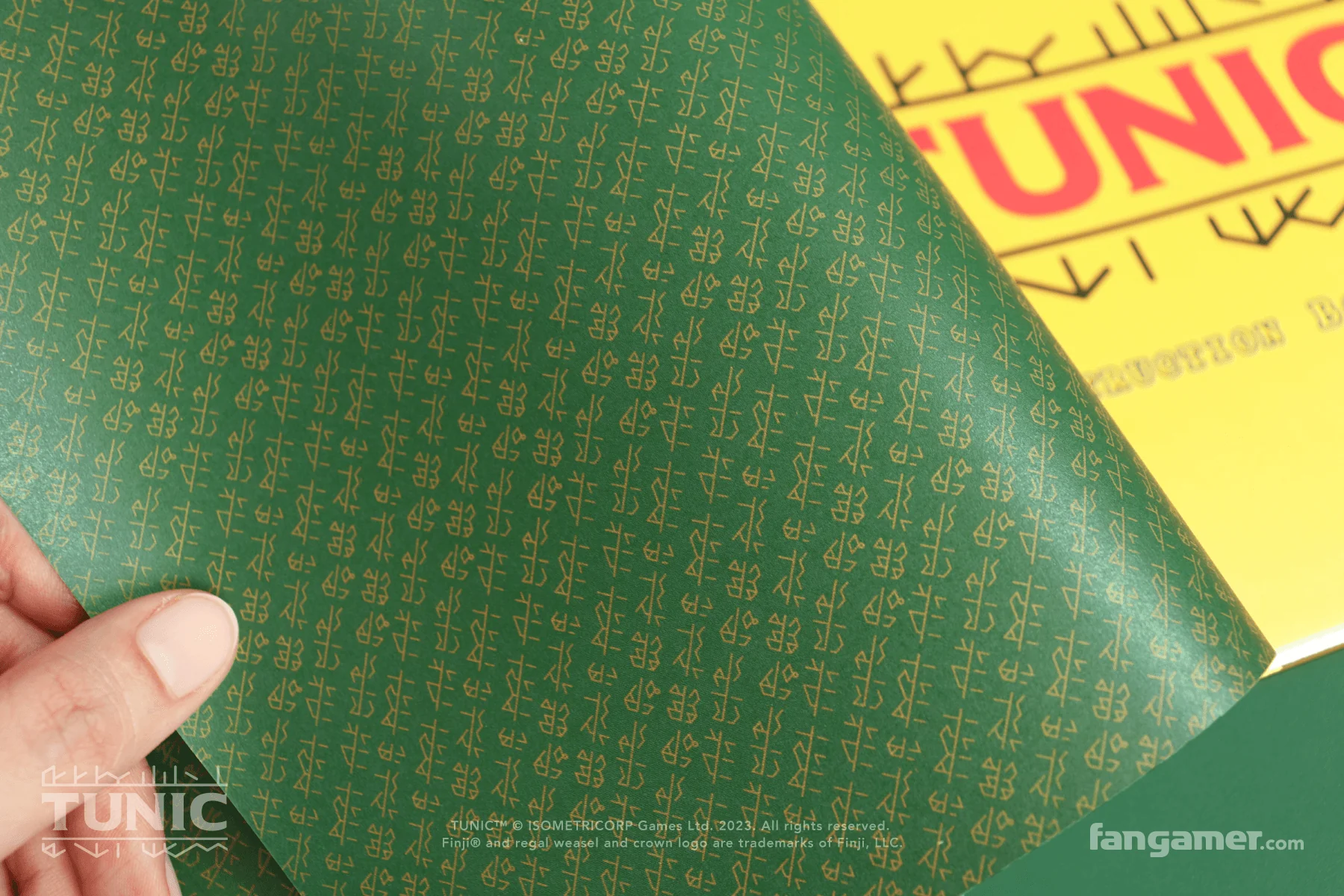 TUNIC Hardcover Instruction Book - Image 12