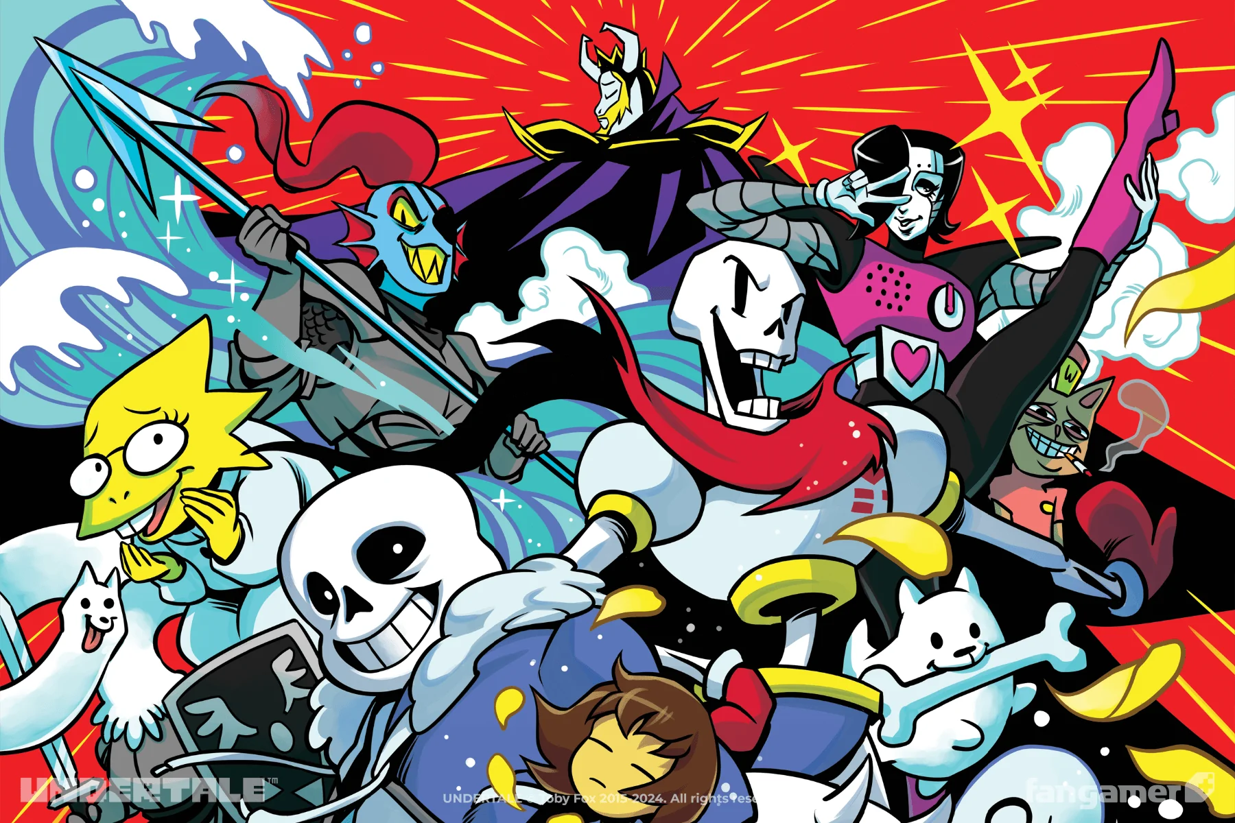 UNDERTALE 5th Anniversary Poster - Image 5