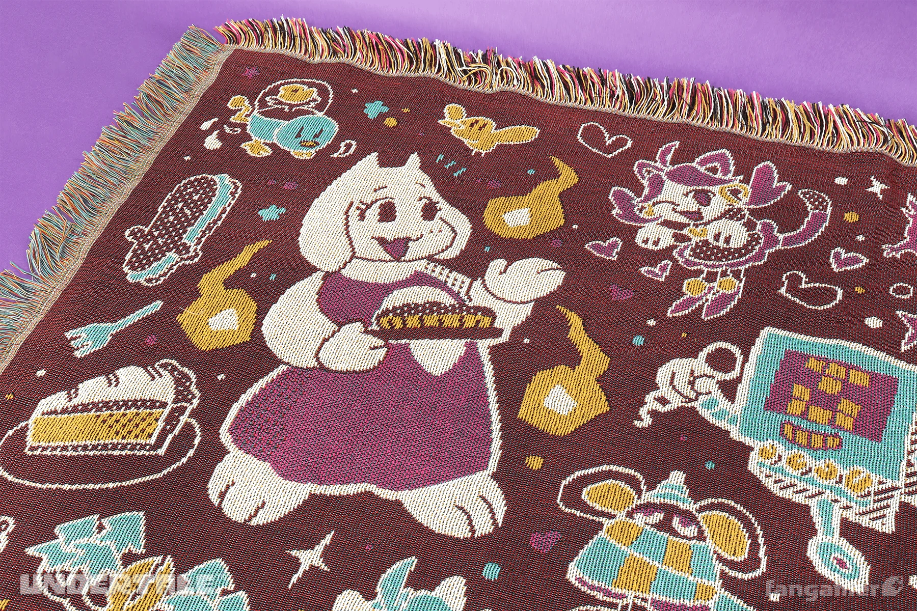Friends and Foes Throw Blanket - Image 4