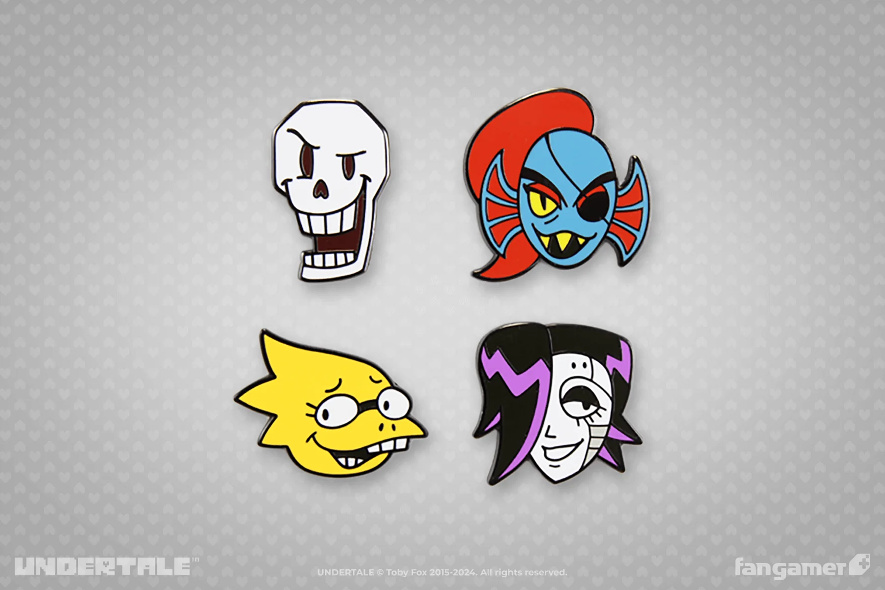 UNDERTALE - Character Pins Set 2 - Image 3