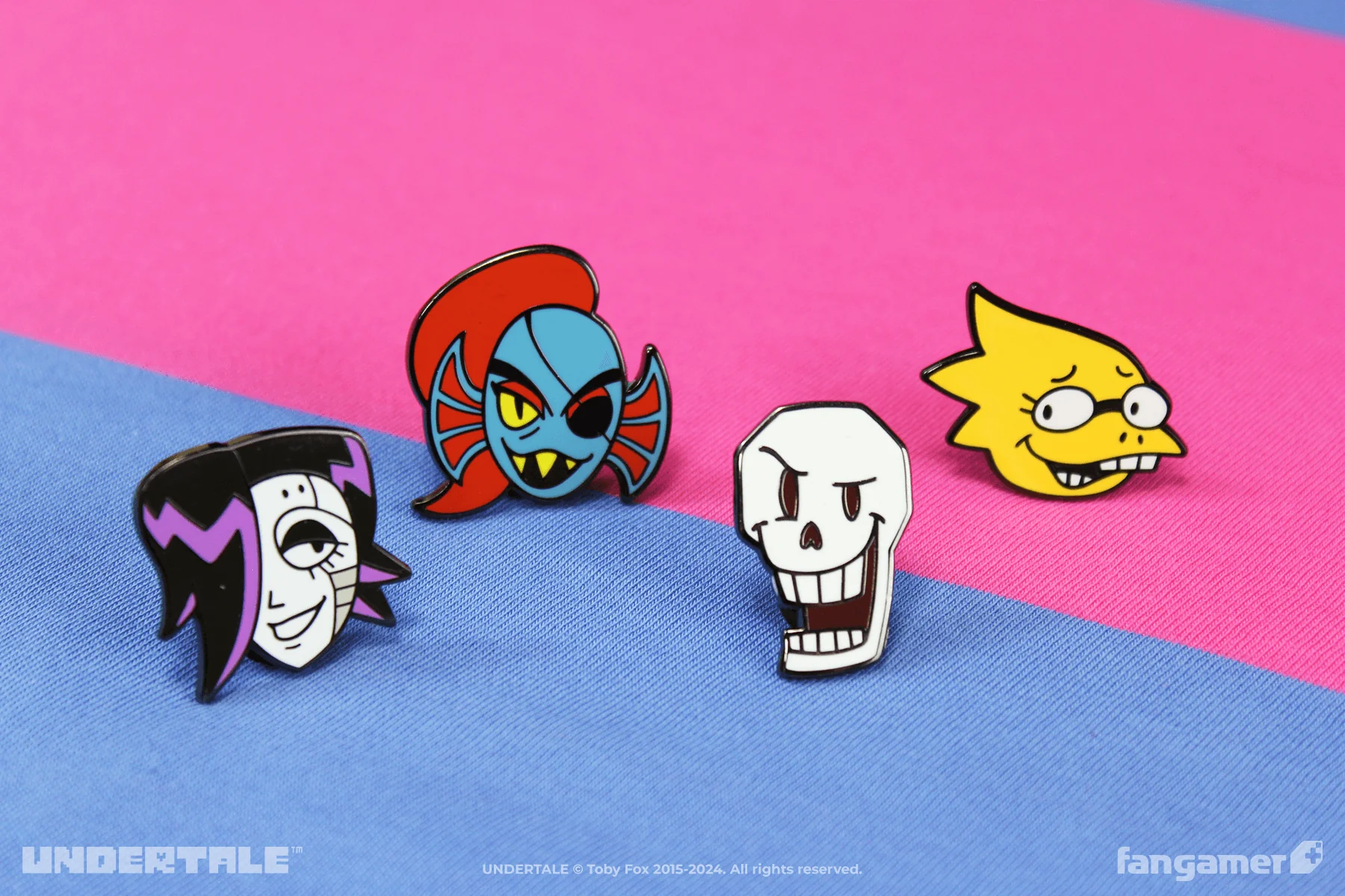 UNDERTALE - Character Pins Set 2 - Image 6