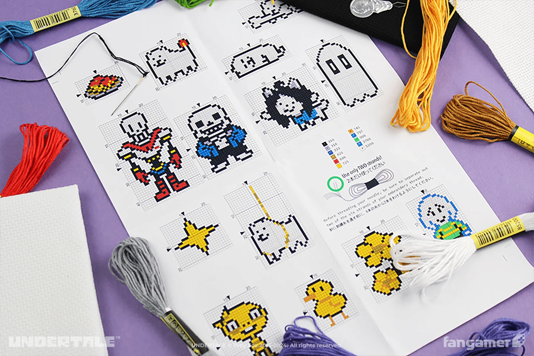 UNDERTALE Cross Stitch Kit - Image 6