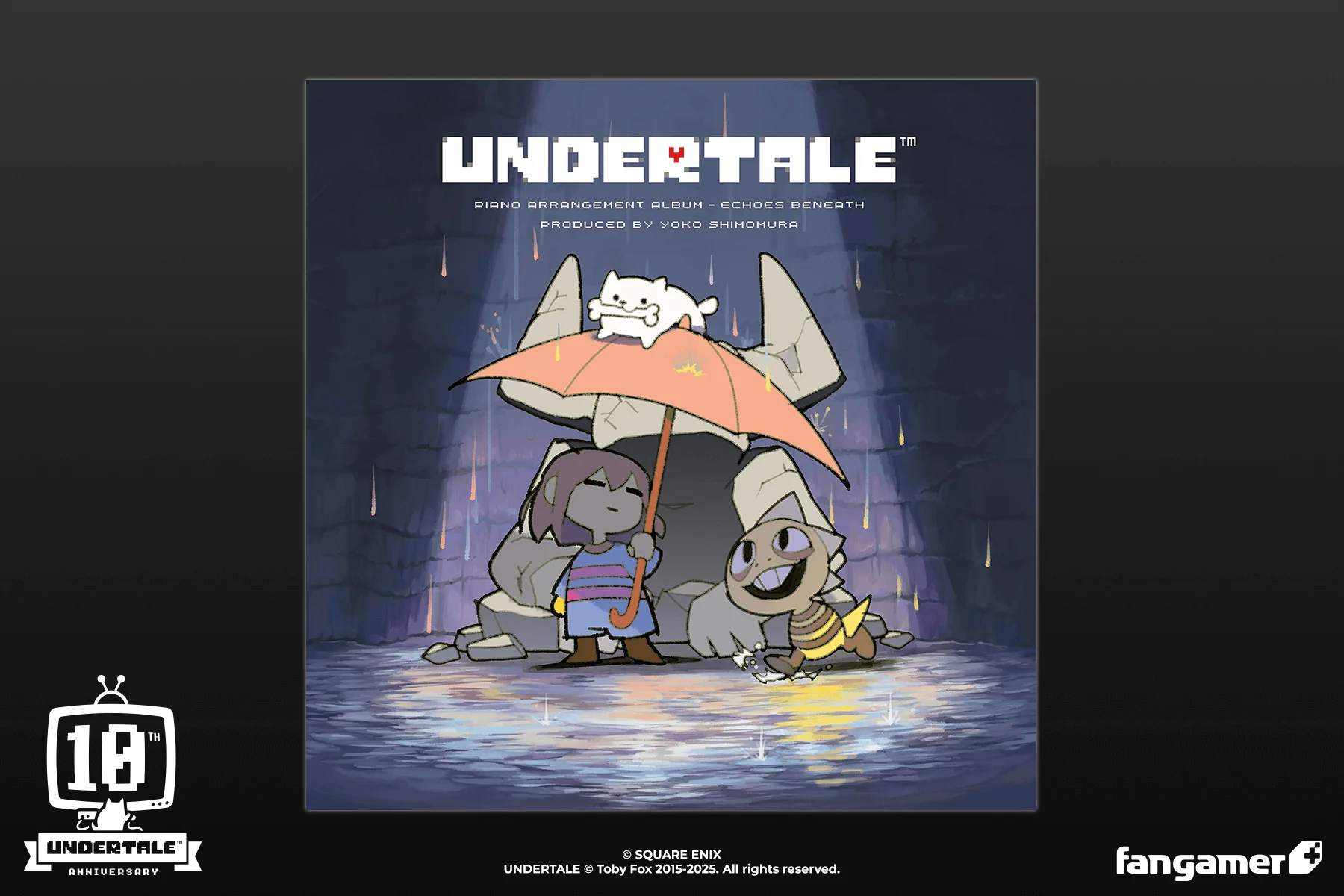UNDERTALE Piano Arrangement Album: Echoes Beneath CD - Image 3