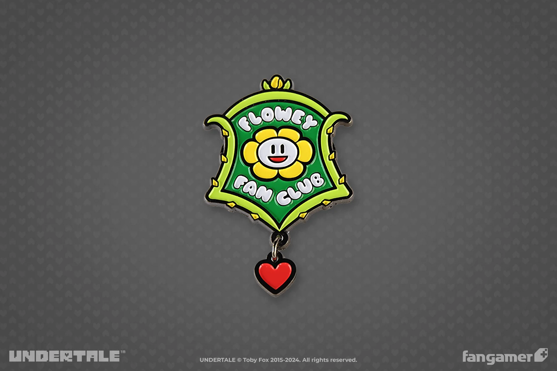 Flowey Fan Club Lapel Pin - Image 3