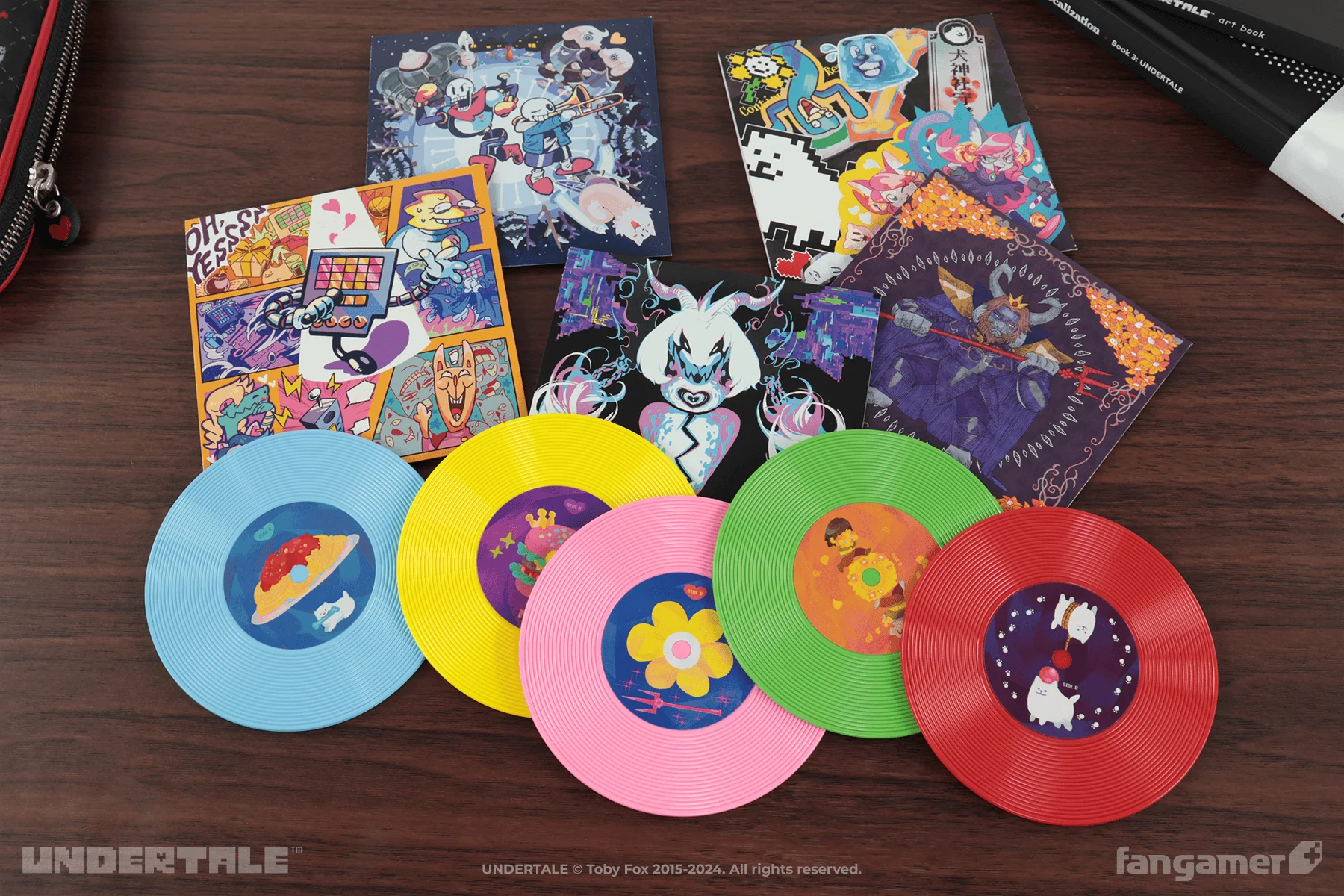 UNDERTALE Vinyl Record Coaster Set - Image 5