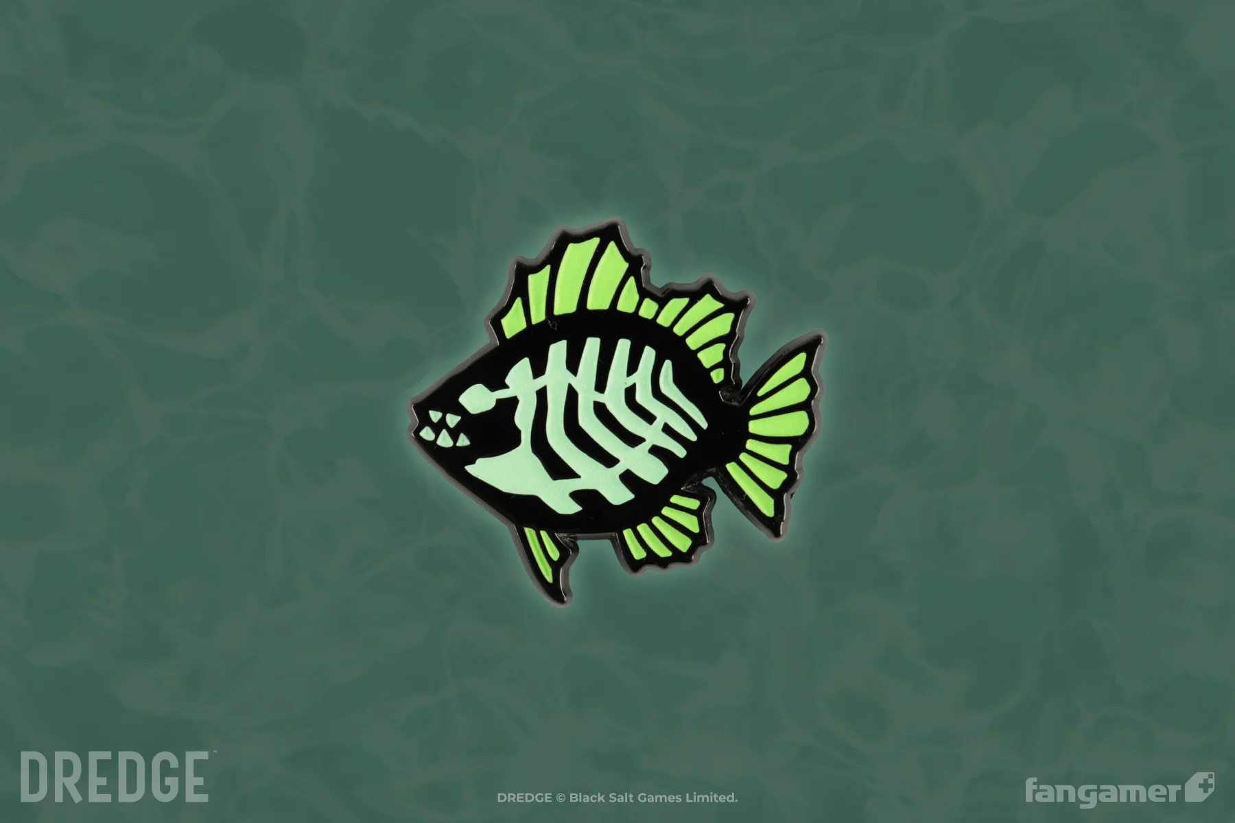 Voltaic Grouper Glow-in-the-Dark Pin - Image 3