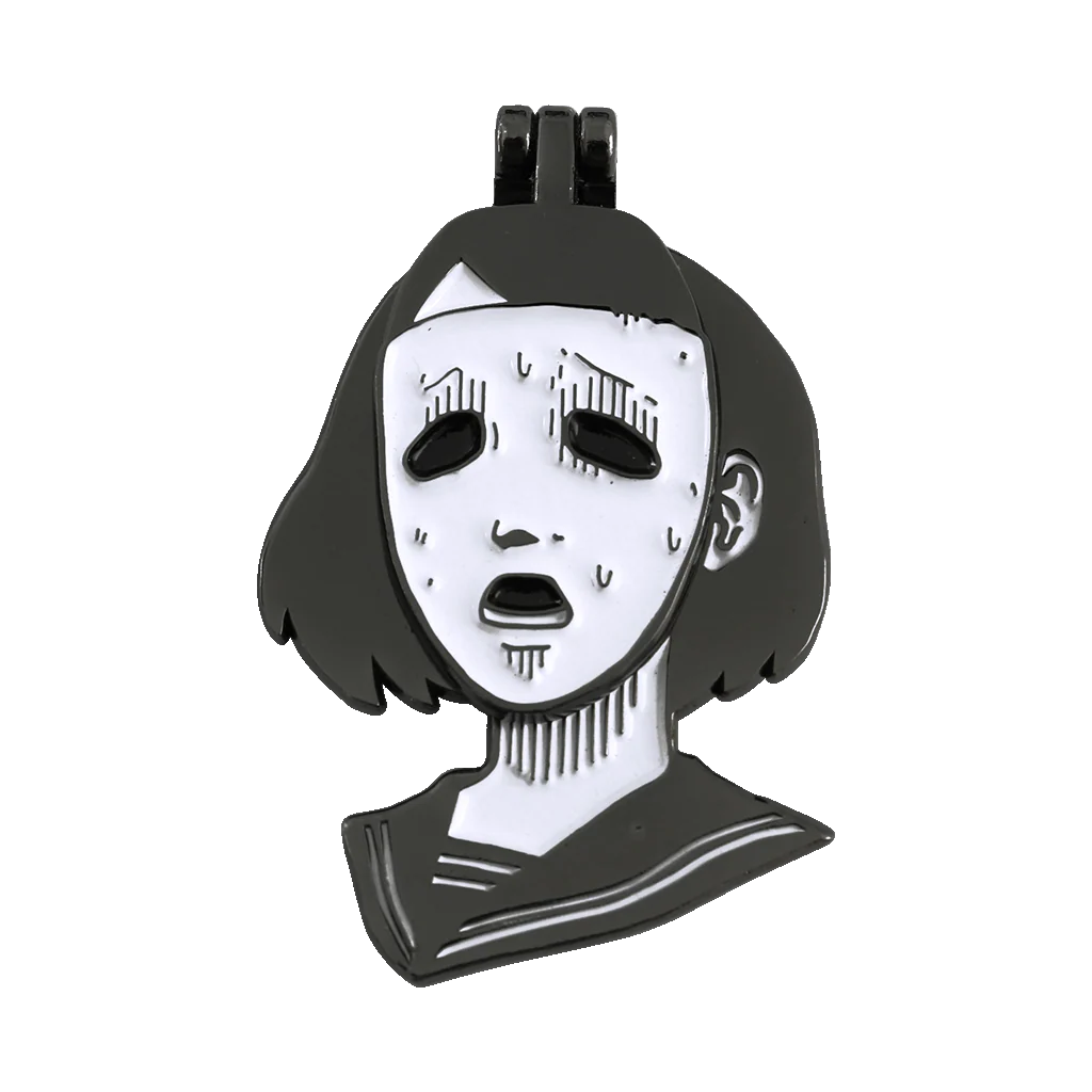 Crestfallen Mask Enamel Pin - Image 2
