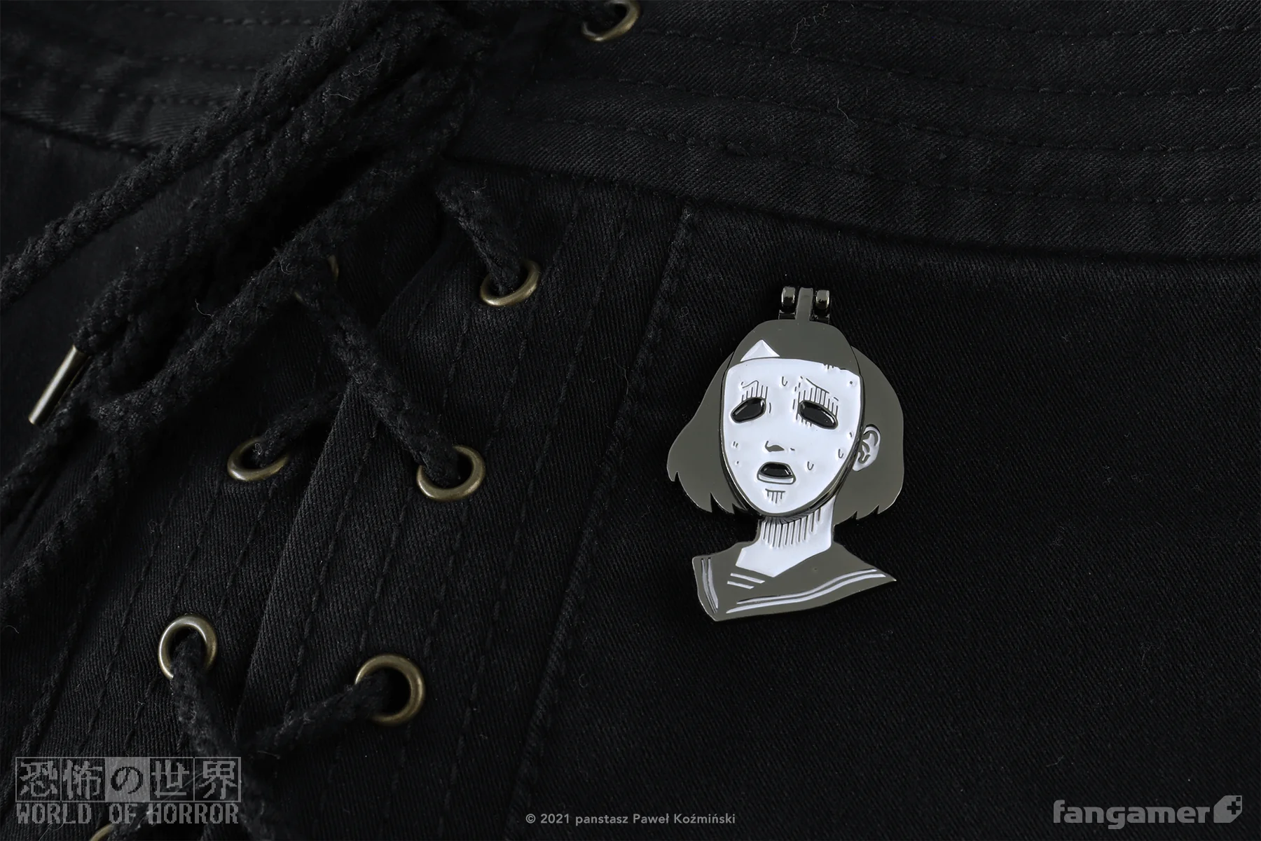 Crestfallen Mask Enamel Pin - Image 6